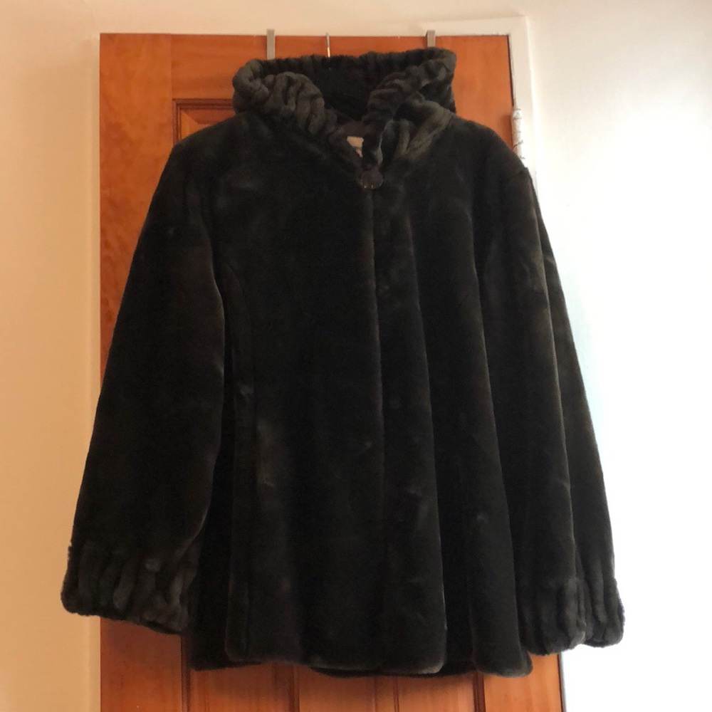 Chocolate Brown Faux Fur